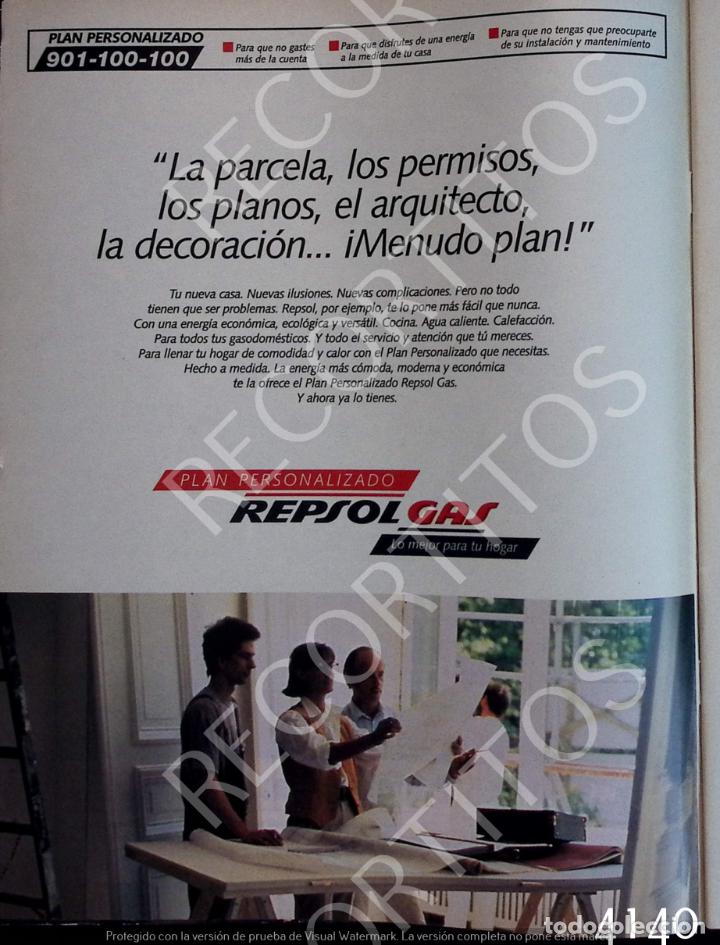 Coleccionismo: anuncio repsol GAS butano