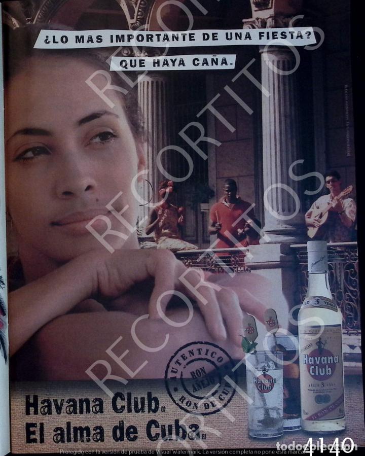 Sammelleidenschaft Papier: ANUNCIO RON HAVANA CLUB