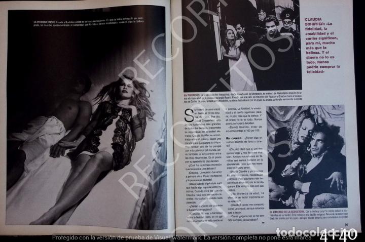 Coleccionismo: david copperfield CLAUDIA SCHIFFER - Foto 2