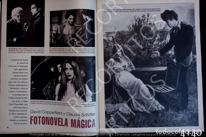 Coleccionismo: david copperfield CLAUDIA SCHIFFER - Foto 1
