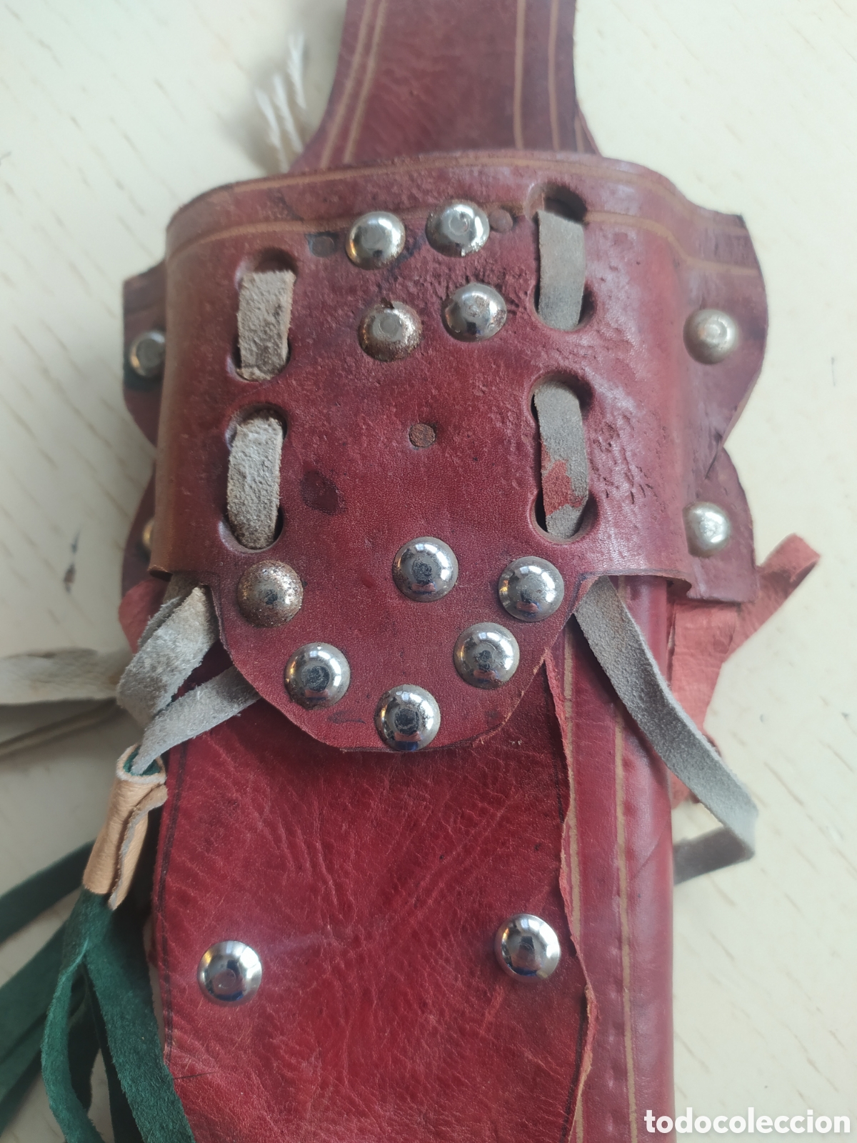 Coleccionismo: Funda de piel machete. - Foto 3