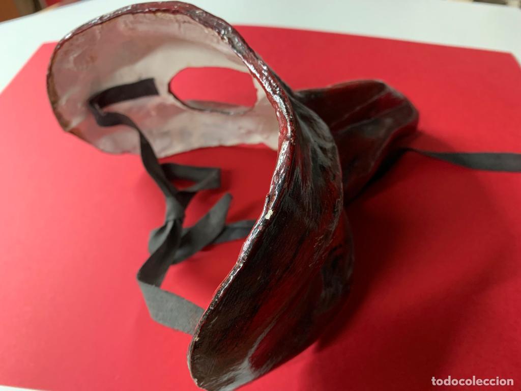 Coleccionismo: Mascara veneciana papel mach&eacute; - Foto 2