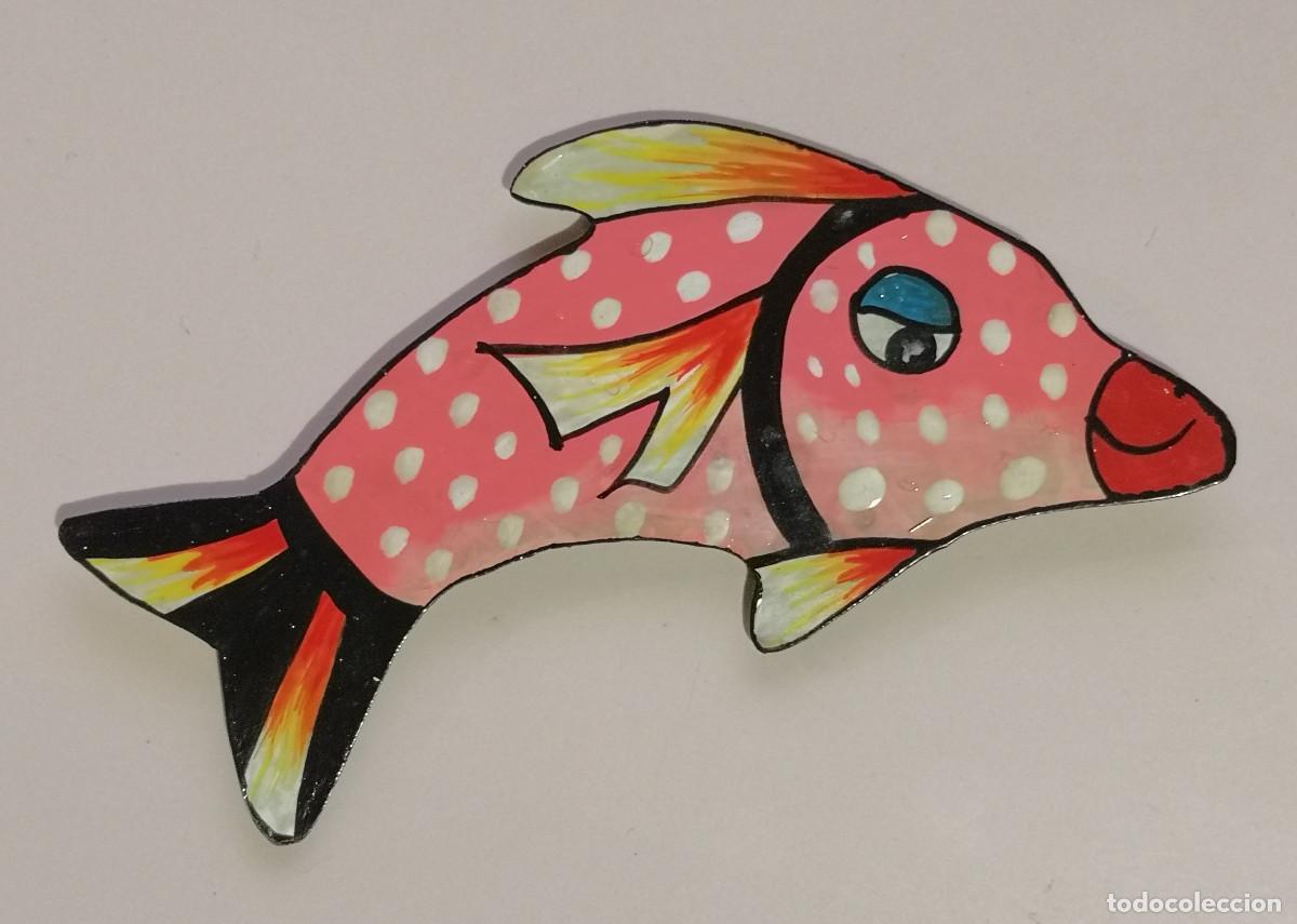 Coleccionismo: IMAN NEVERA METALICO MAGNET - PORTUGAL - PEZ ATELIER ALBINO D'OBIDOS
