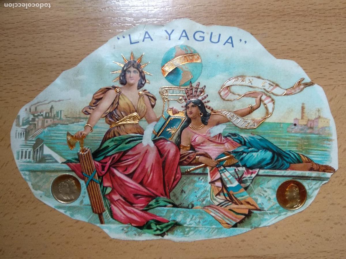 Coleccionismo: ETIQUETA - LA YAGUA - Foto 1