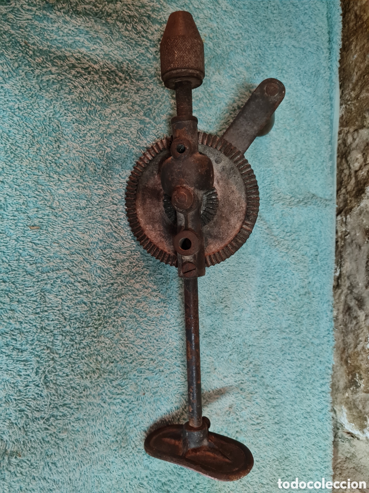 Coleccionismo: Antiguo taladro manual - Foto 3