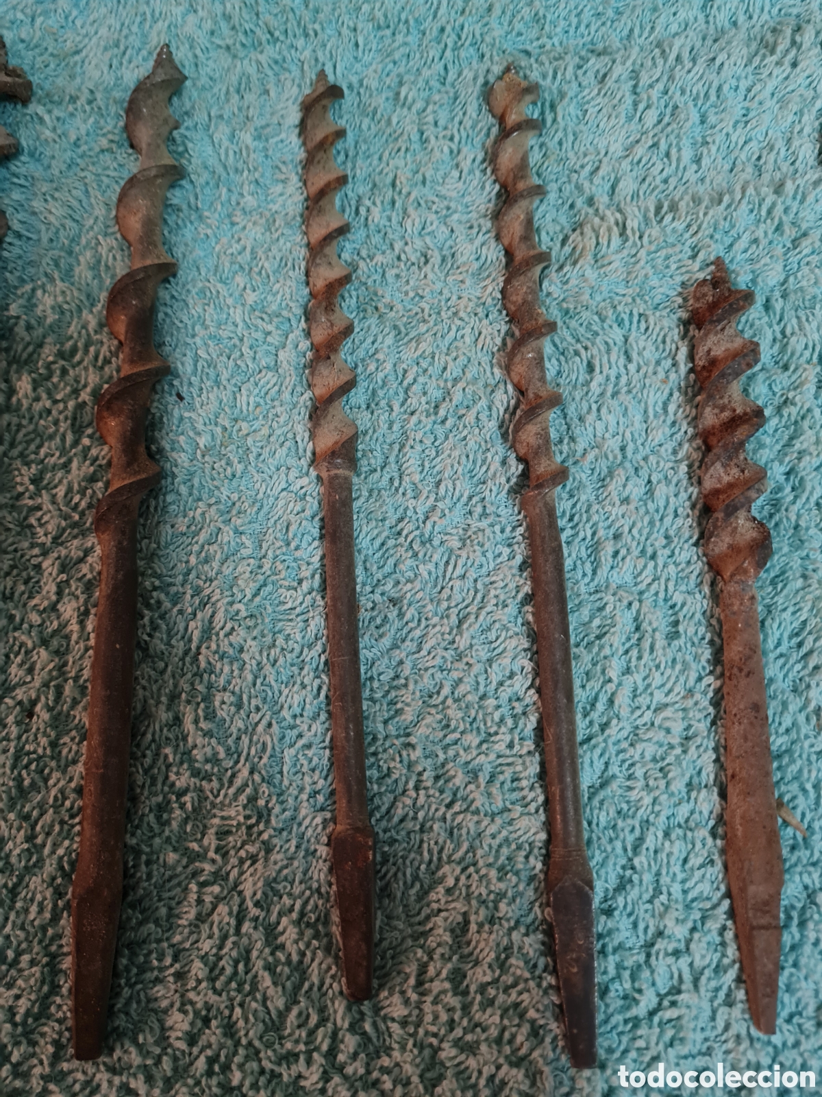 Coleccionismo: 10 brocas para taladro manual - Foto 3