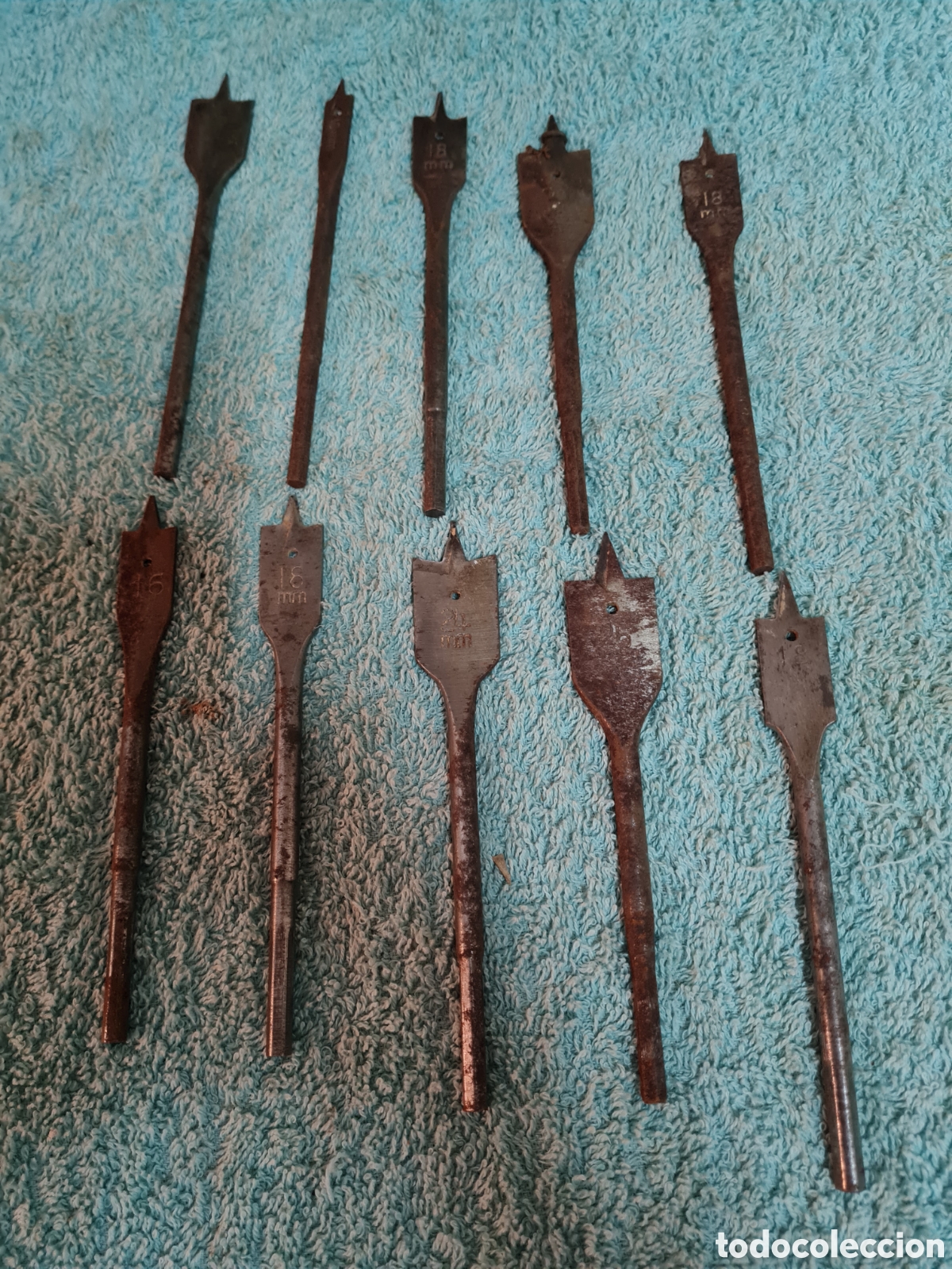 Coleccionismo: 10 Brocas de carpintero - Foto 2