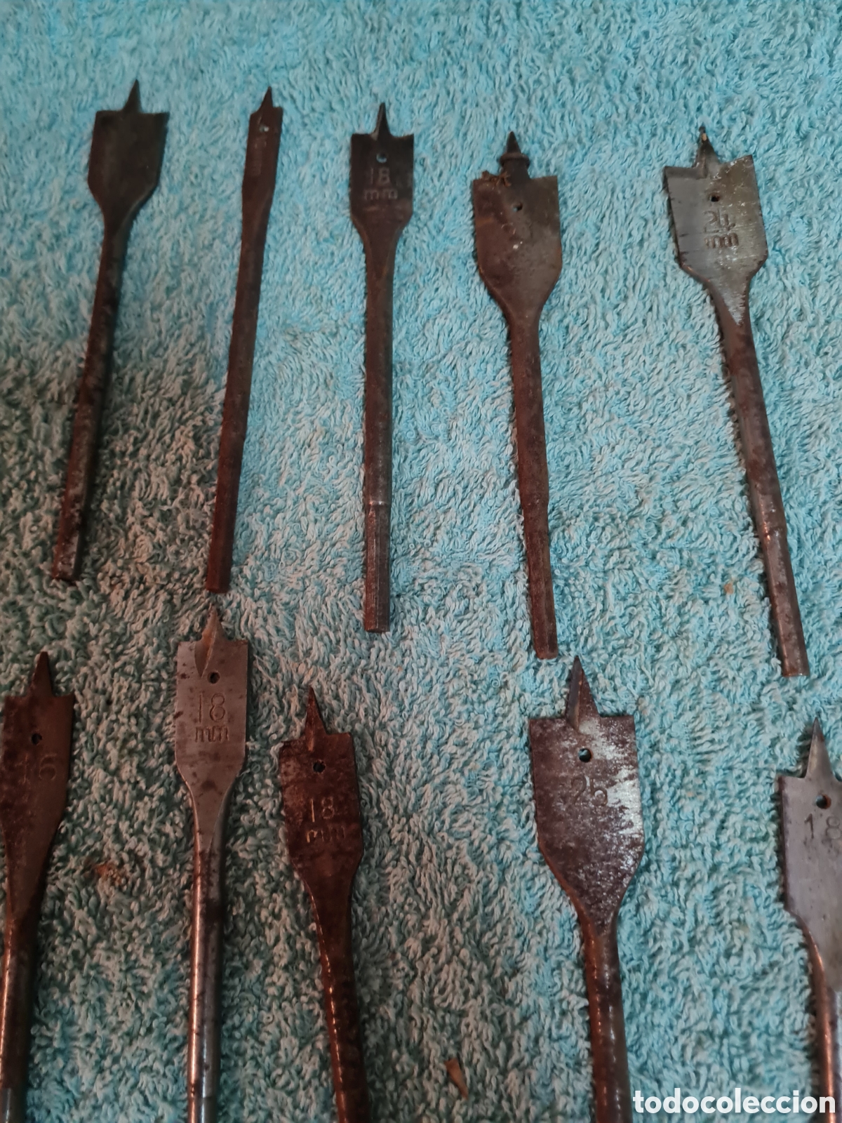 Coleccionismo: 10 Brocas de carpintero - Foto 3