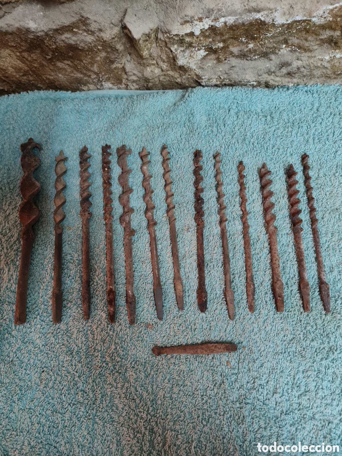 Coleccionismo: 14 brocas para taladro manual - Foto 1