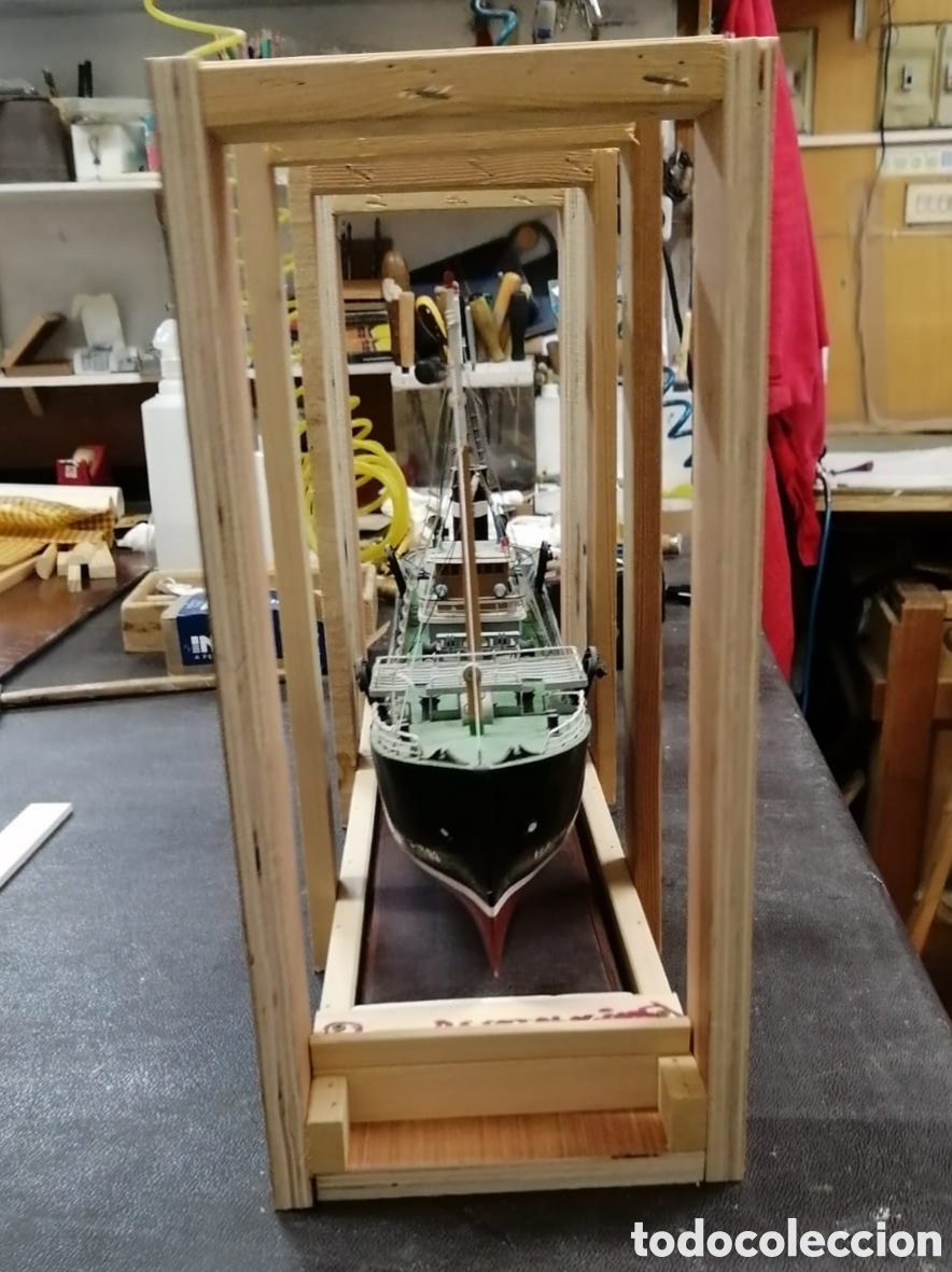 Coleccionismo: MAQUETA BARCO PASAJE ANTIGUA - Foto 23