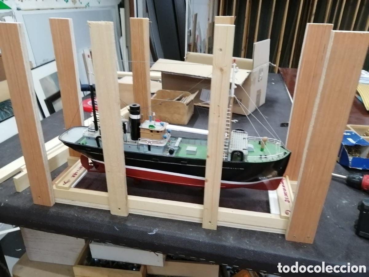 Coleccionismo: MAQUETA BARCO PASAJE ANTIGUA - Foto 17