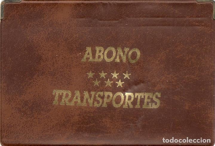 Colecionismo: CARTERA DE PLASTICO PARA EL ANTIGUO ABONO TRANSPORTES DE MADRID