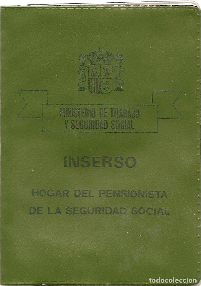 Colecionismo: CARTERA DE PLASTICO PARA DEL INSERSO