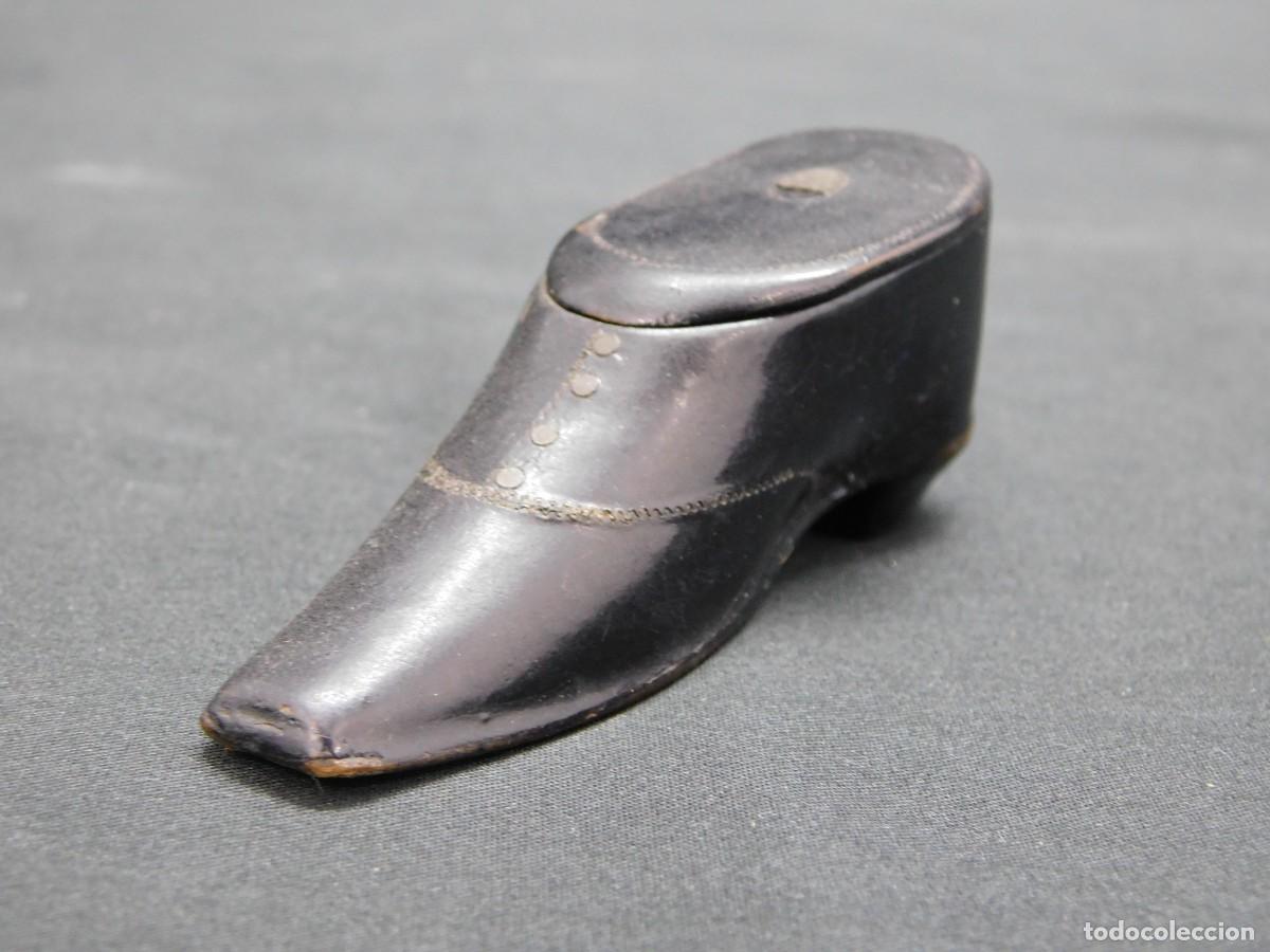 Coleccionismo: CAJA PARA RAP&Eacute; ZAPATO - Foto 1