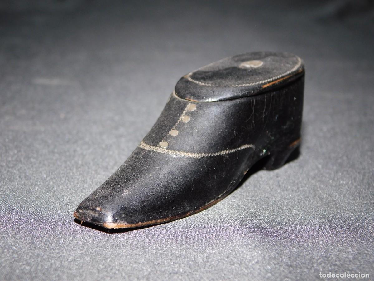 Coleccionismo: CAJA PARA RAP&Eacute; ZAPATO - Foto 4