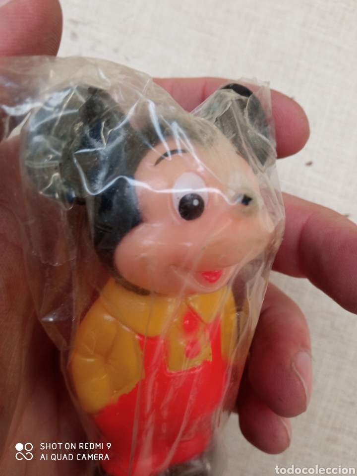Coleccionismo: Sacapuntas antiguo Mickey mouse - Foto 3
