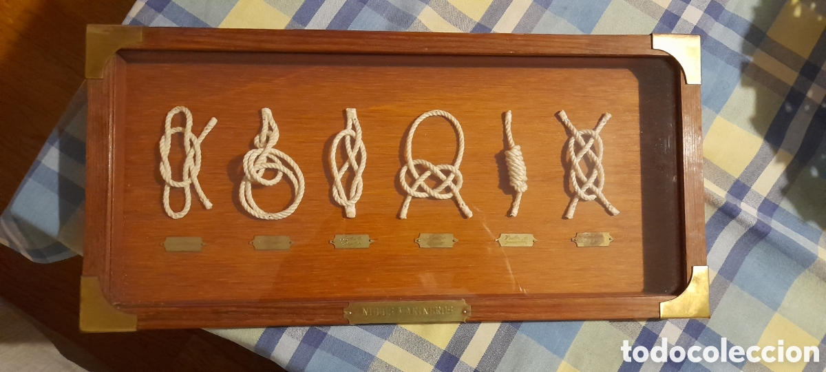 Coleccionismo: Cuadro de nudos - Foto 2