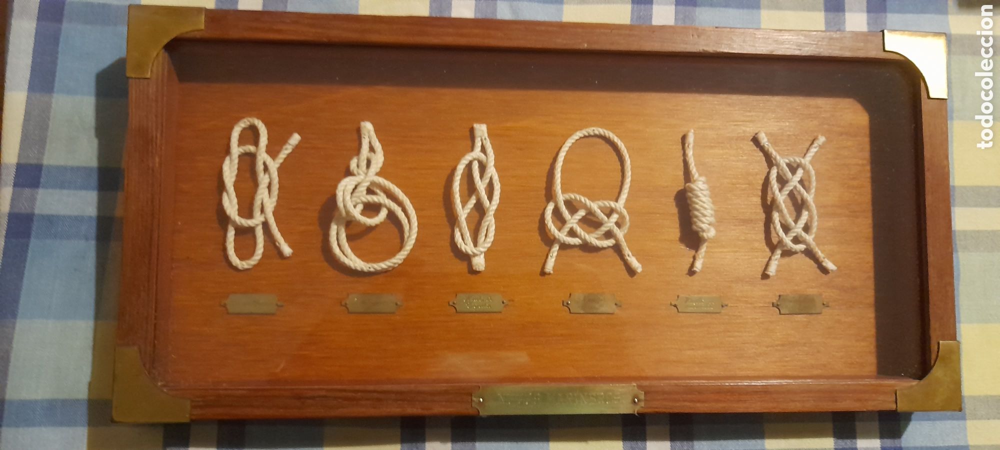Coleccionismo: Cuadro de nudos - Foto 1