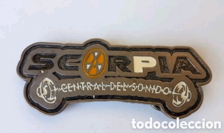 Coleccionismo: Hebilla Discoteca SCORPIA Makina Remember - Foto 1