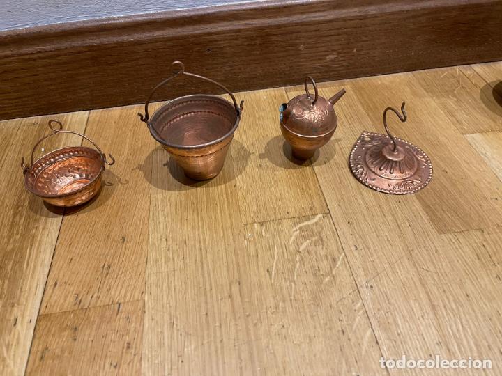 Coleccionismo: LOTE CACHARROS DE COBRE - Foto 1