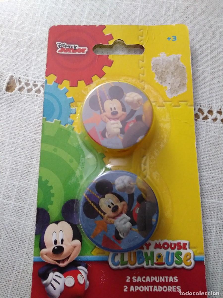 Coleccionismo: DISNEY - 2 SACAPUNTAS DE MICKEY MOUSE - A ESTRENAR