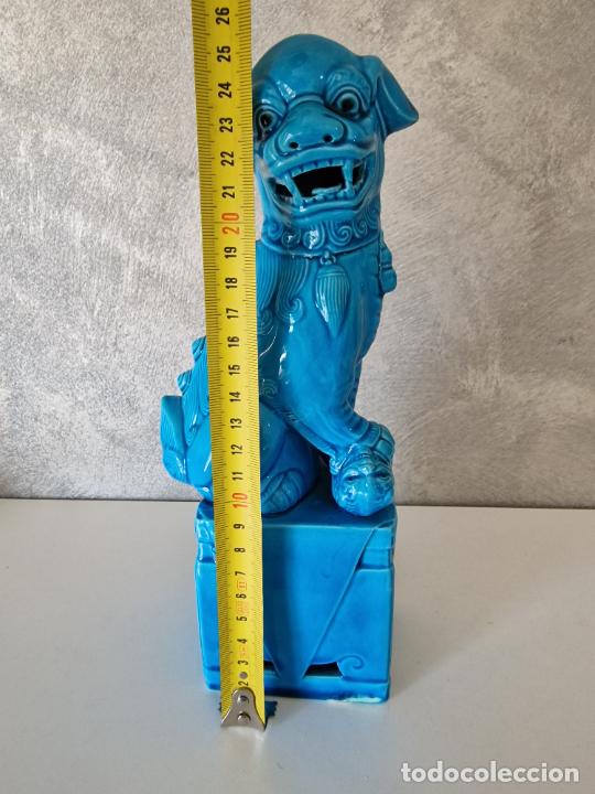 Coleccionismo: PERRO FO DRAGON CHINO 26 CM - Foto 6