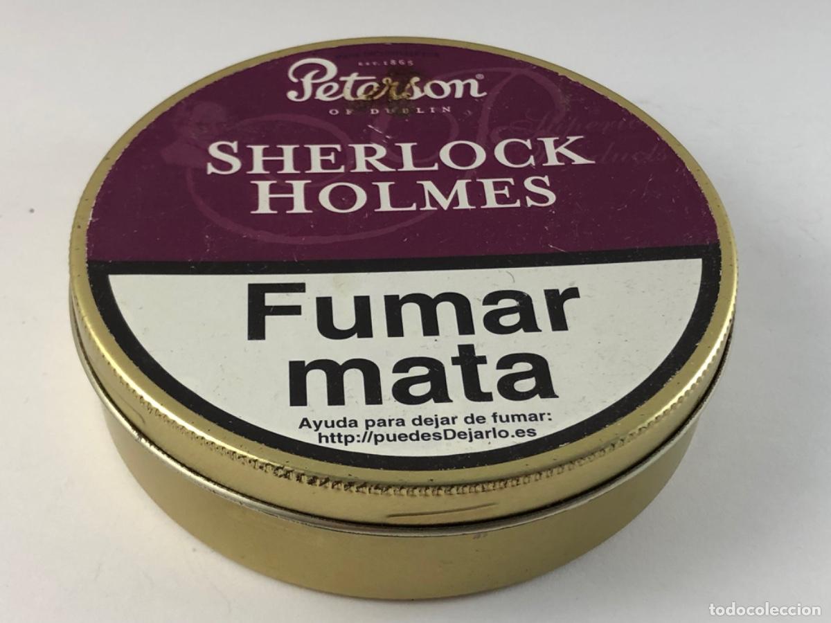 Coleccionismo: CAJA DE TABACO - SHERLOCK HOLMES - Foto 1