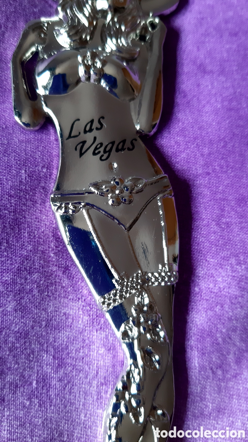 Coleccionismo: ABRIDOR/SOUVENIR &rdquo;LAS VEGAS&rdquo; - Foto 1