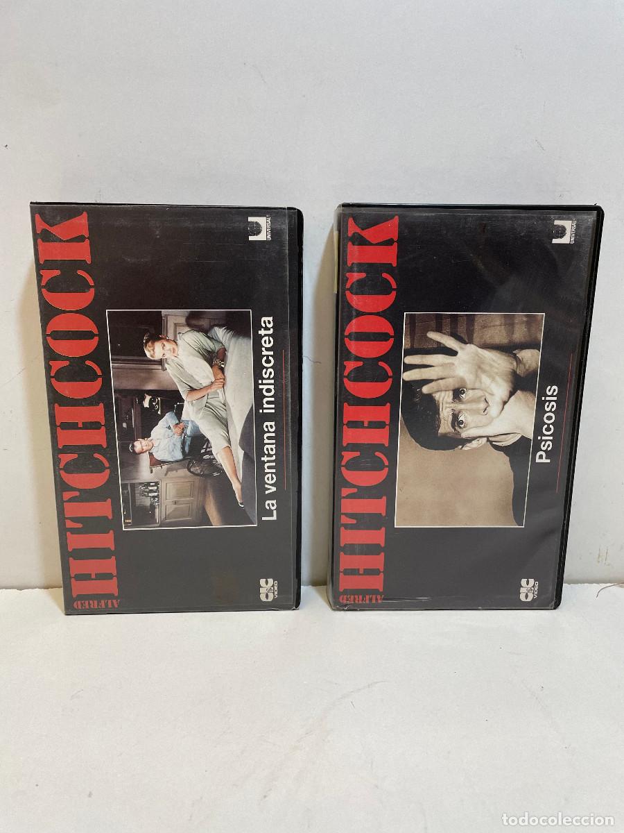 Coleccionismo: VHS LOTE 2 PELICULAS ALFRED HITCHCOCK