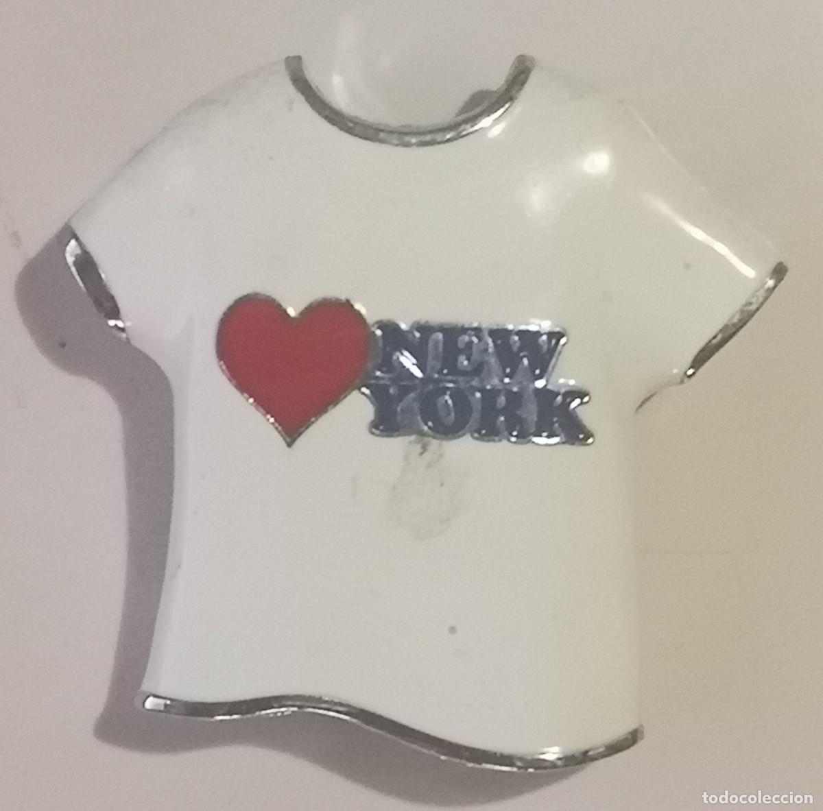 Colecionismo: IMAN NEVERA METALICO MAGNET - USA - NEW YORK - LOVE NEW YORK