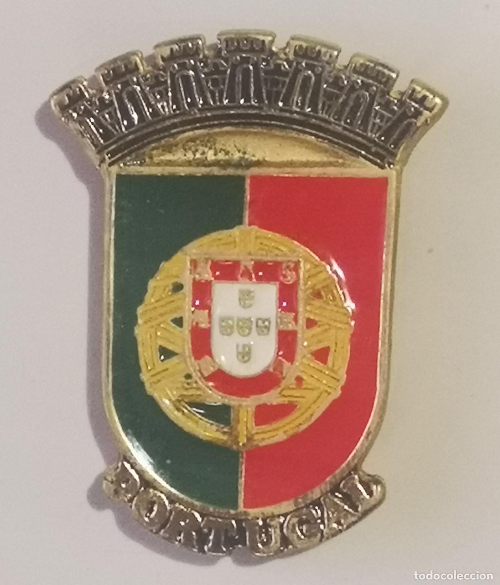 Colecionismo: IMAN NEVERA METALICO MAGNET - PORTUGAL - ESCUDO