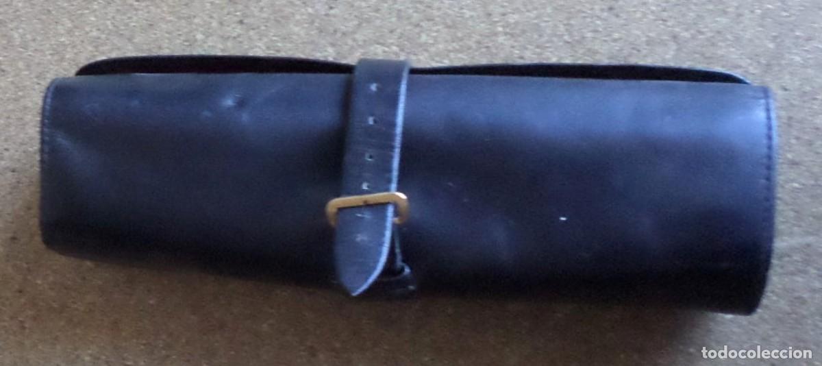 Coleccionismo: Cartera &ndash; estuche De piel -- Sin usar - Foto 1