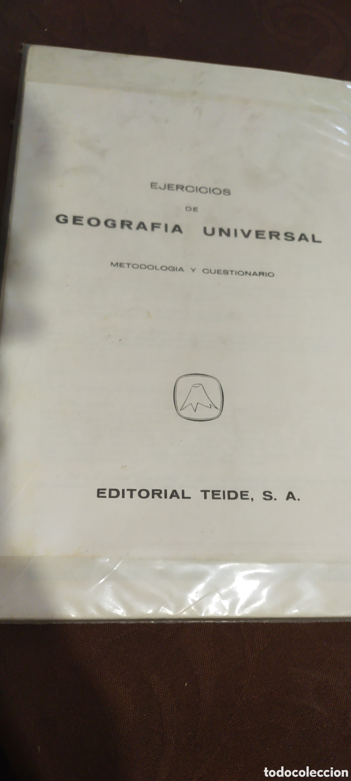 Coleccionismo: Ejercicios de Geograf&iacute;a Universal mapas Teide 2 - Foto 2
