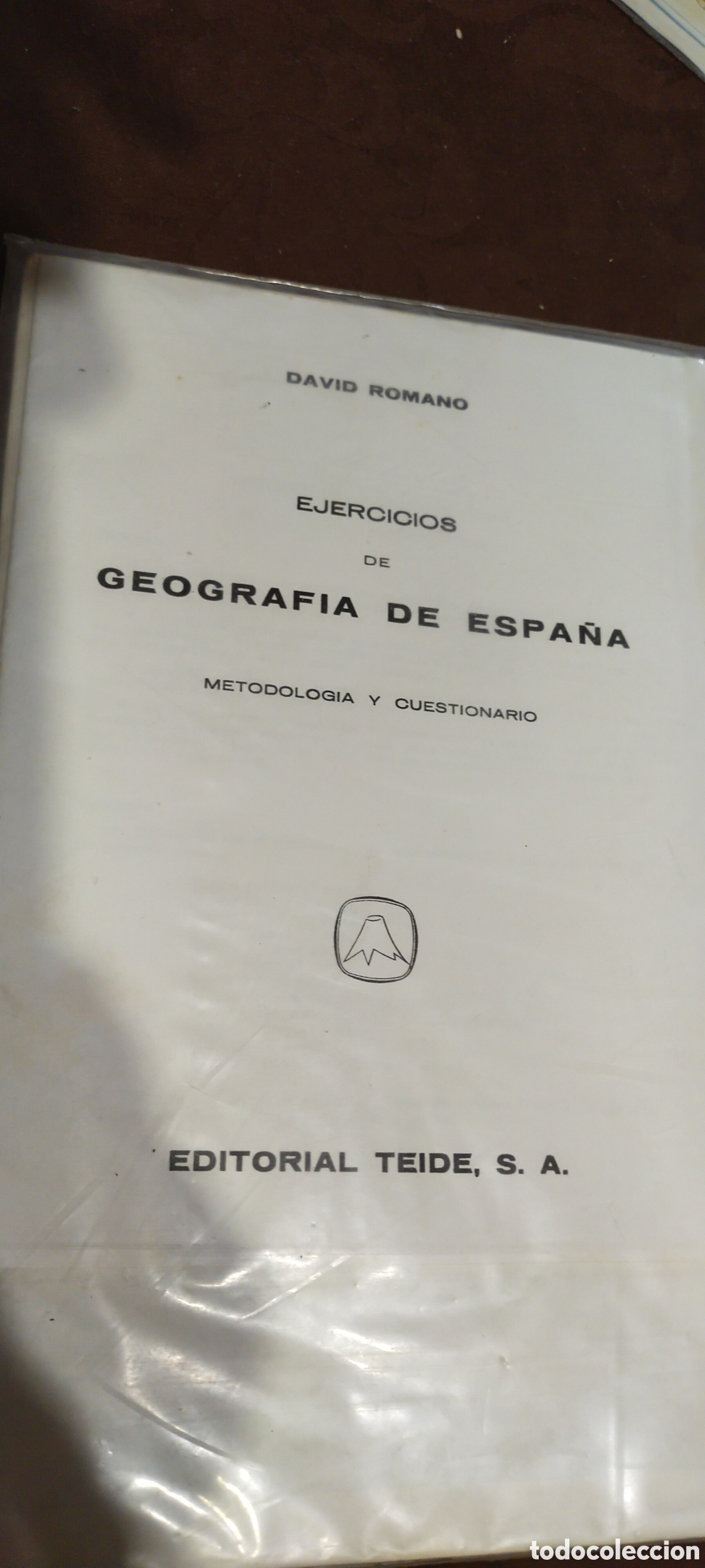 Coleccionismo: Mapas Teide ejercicios de geograf&iacute;a de Espa&ntilde;a 1 - Foto 2
