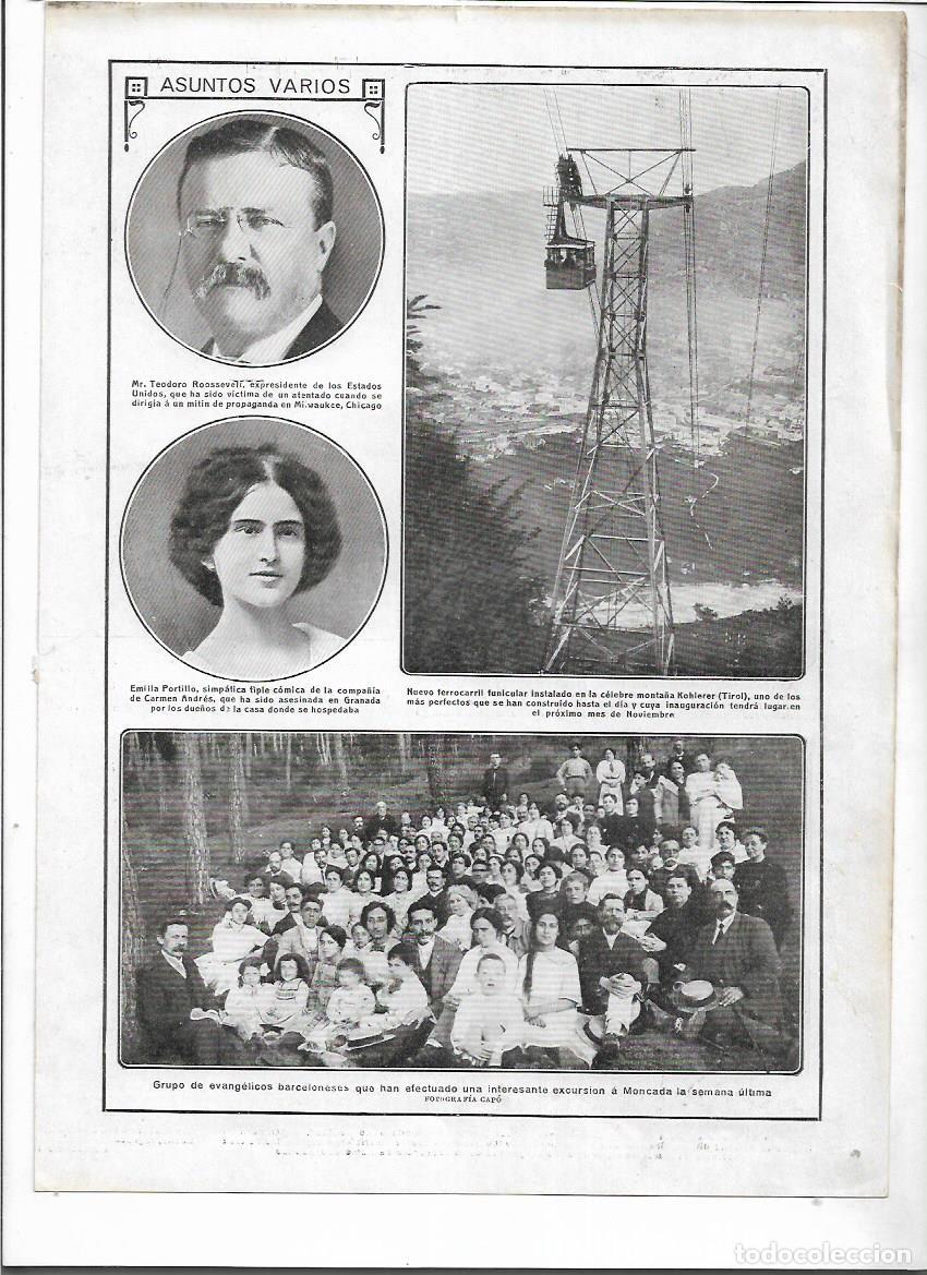 Colecionismo: A&Ntilde;O 1912 RECORTE PRENSA NUEVO FERROCARRIL FUNICULAR EN LA MONTA&Ntilde;A DE KOHLERER TIROL
