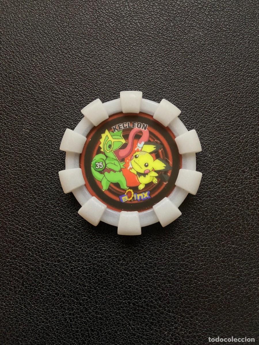 Coleccionismo: TAZO POKEMON BOINX 2007 - N&ordm; 35 KECLEON - CHEETOS CHIPICAO