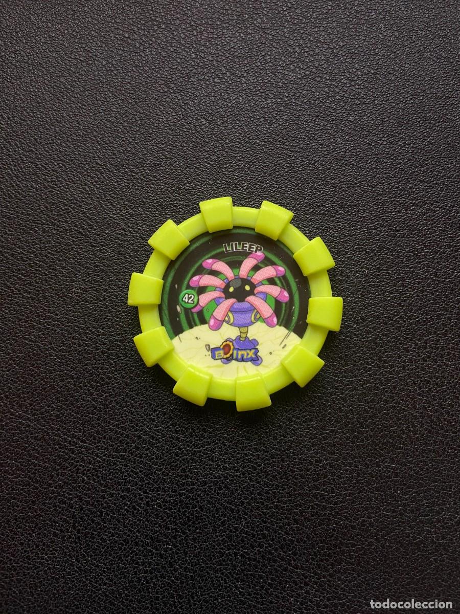 Coleccionismo: TAZO POKEMON BOINX 2007 - N&ordm; 42 LILEEP - CHEETOS CHIPICAO