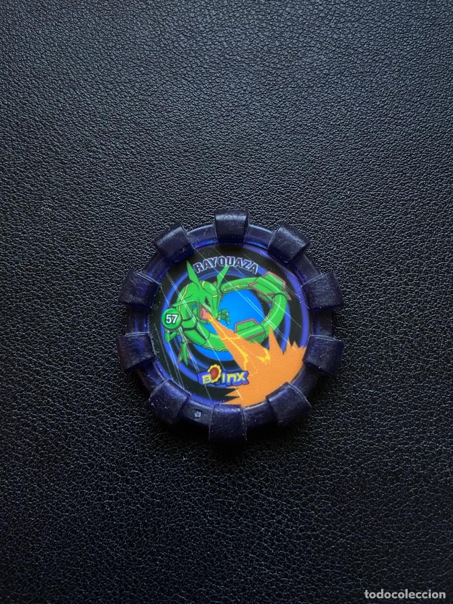 Coleccionismo: TAZO POKEMON BOINX 2007 - N&ordm; 57 RAYQUAZA - CHEETOS CHIPICAO