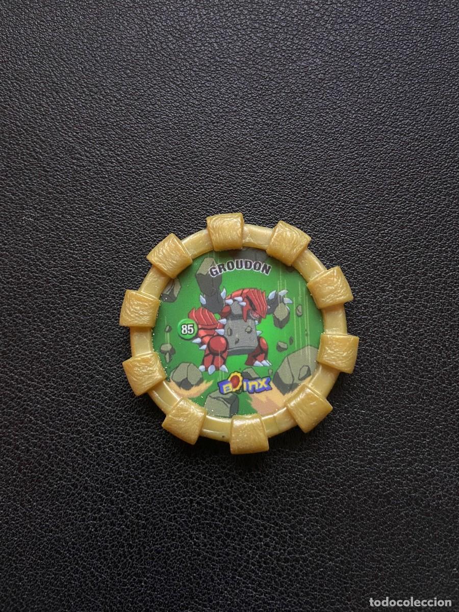 Coleccionismo: TAZO POKEMON BOINX 2007 - N&ordm; 85 GROUDON - CHEETOS CHIPICAO
