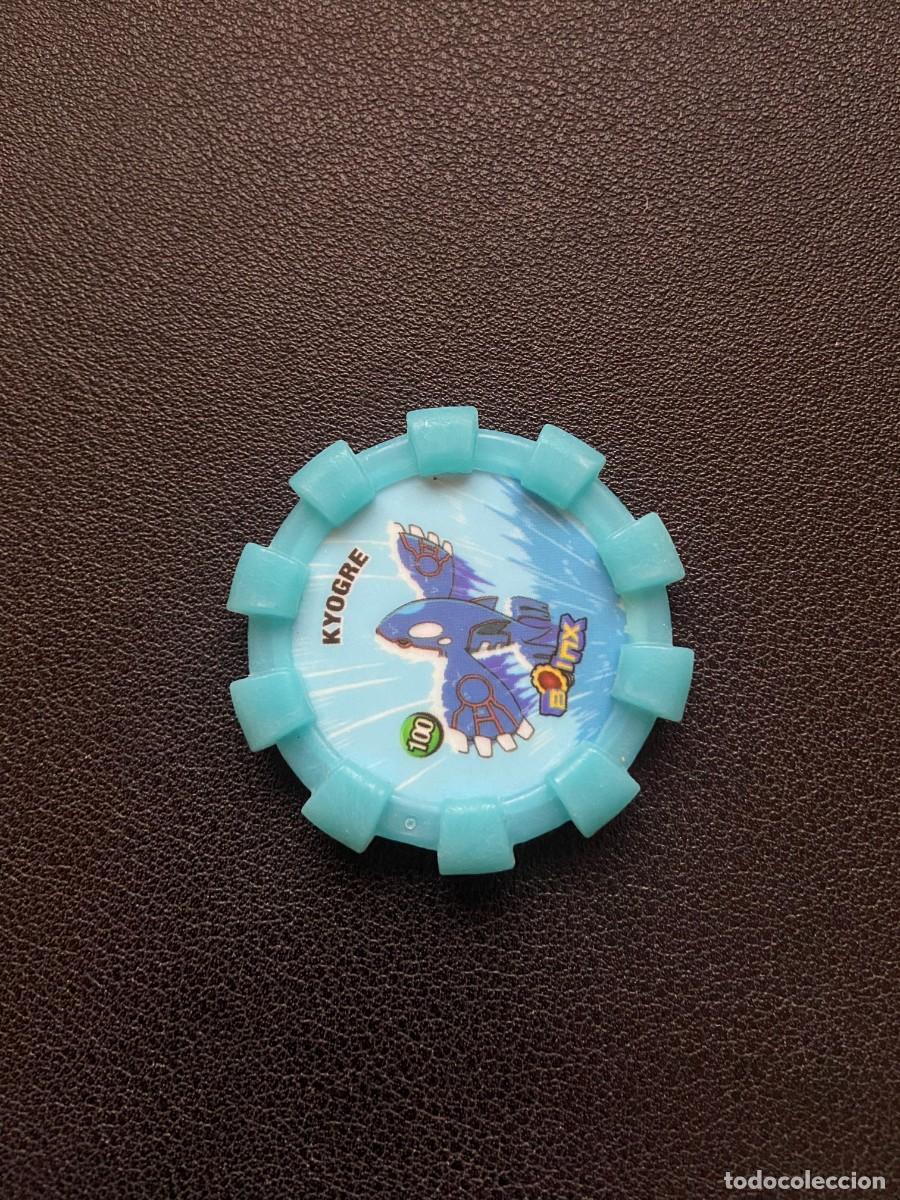 Coleccionismo: TAZO POKEMON BOINX 2007 - N&ordm; 100 KYOGRE - CHEETOS CHIPICAO