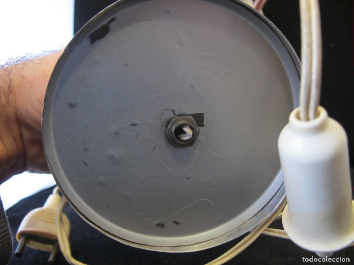 Coleccionismo: Lampara vintage aluminio - Foto 6