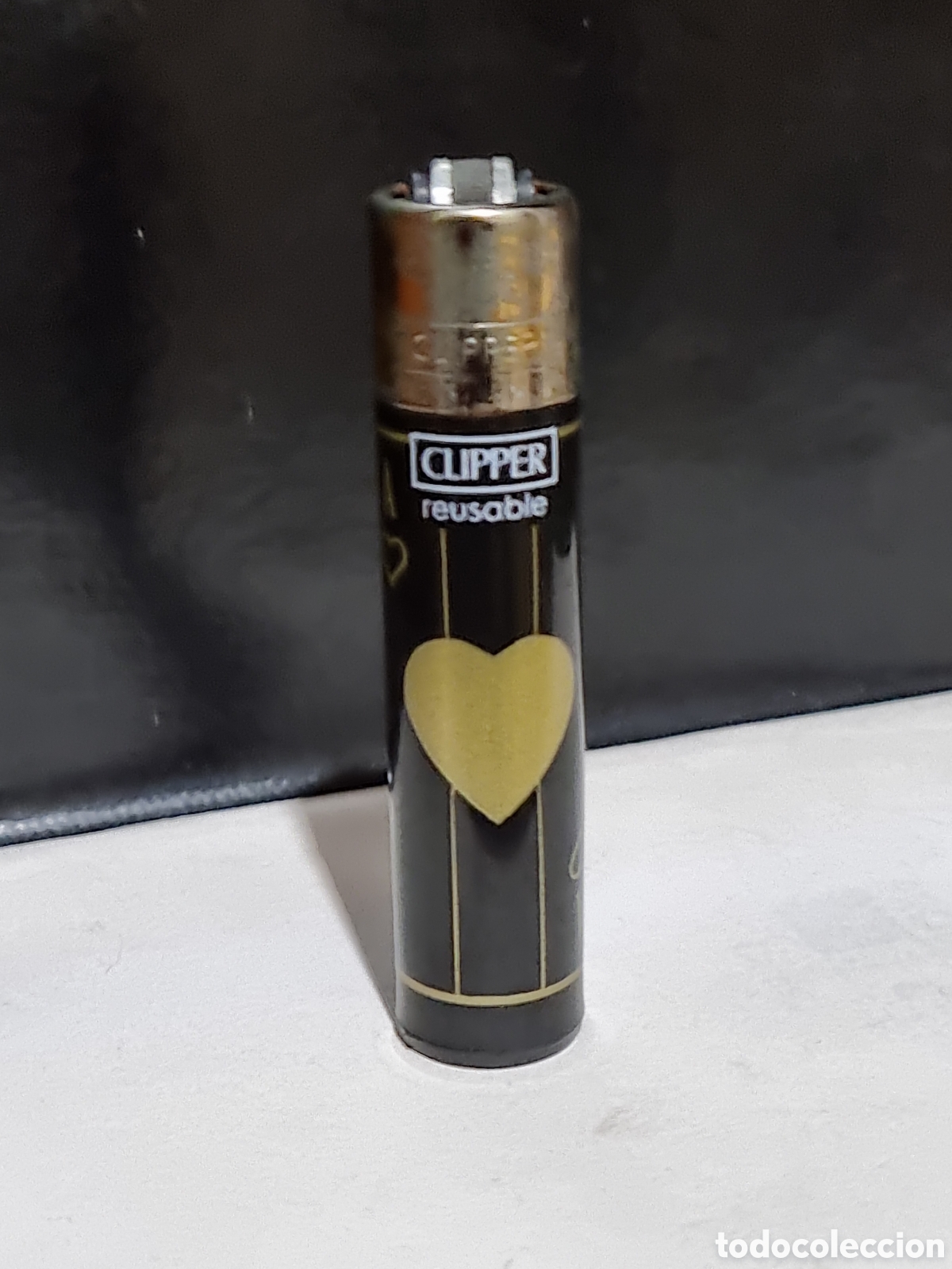 Coleccionismo: MECHERO CLIPPER CORAZ&Oacute;N - Foto 1