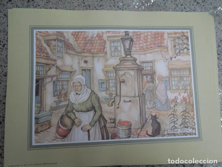 Coleccionismo: L&Aacute;MINA ANTON PIECK - N&ordm; 2.196 - DONALD ART Co. INC. N. Y. - PRINTED IN HOLLAND- MIDE 22X30 CM.