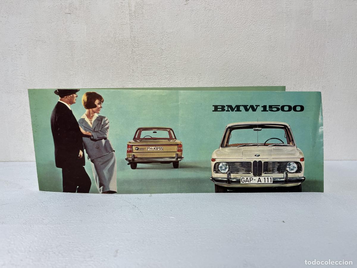Coleccionismo: D&iacute;ptico de &eacute;poca del BMW 1500 de 1962 - LA OPALINA - Foto 1