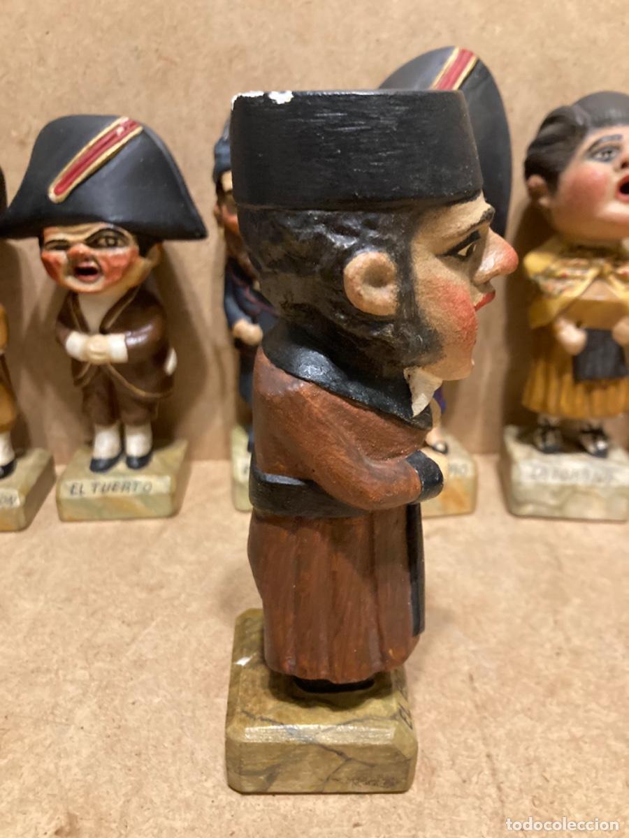 Coleccionismo: 8 Figuras de cabezudos de Zaragoza - Foto 3