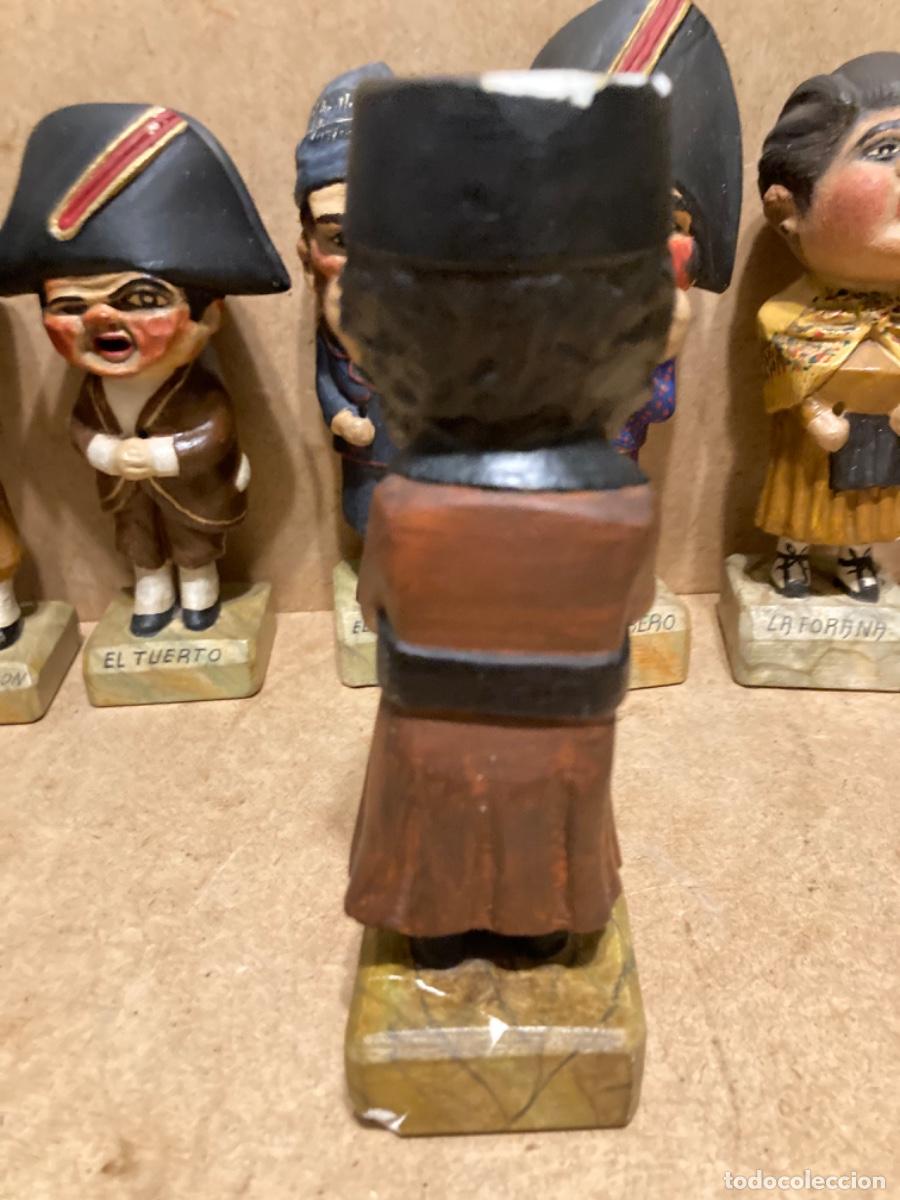 Coleccionismo: 8 Figuras de cabezudos de Zaragoza - Foto 4