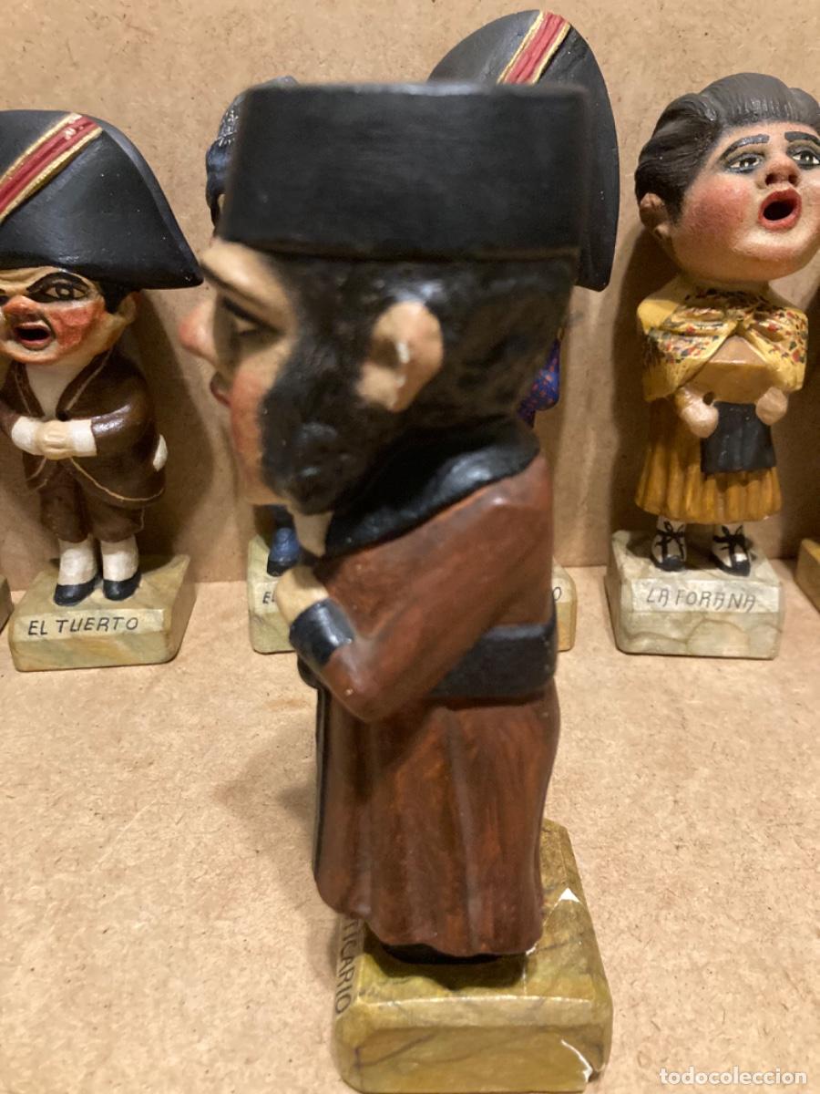Coleccionismo: 8 Figuras de cabezudos de Zaragoza - Foto 5
