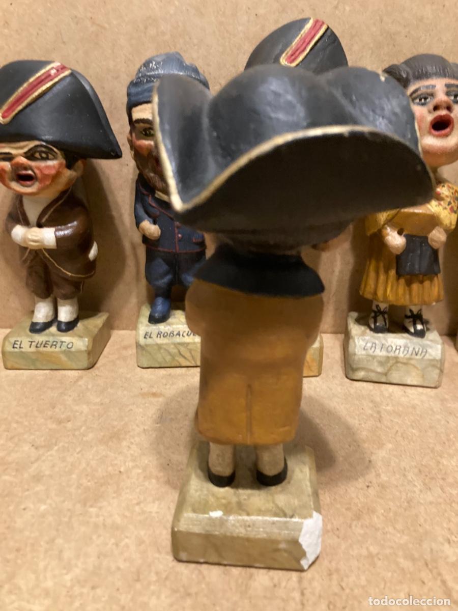 Coleccionismo: 8 Figuras de cabezudos de Zaragoza - Foto 7