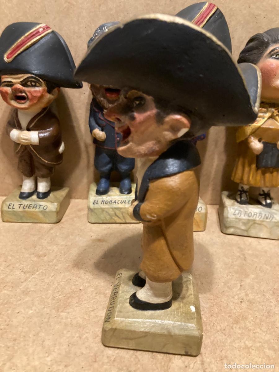 Coleccionismo: 8 Figuras de cabezudos de Zaragoza - Foto 8
