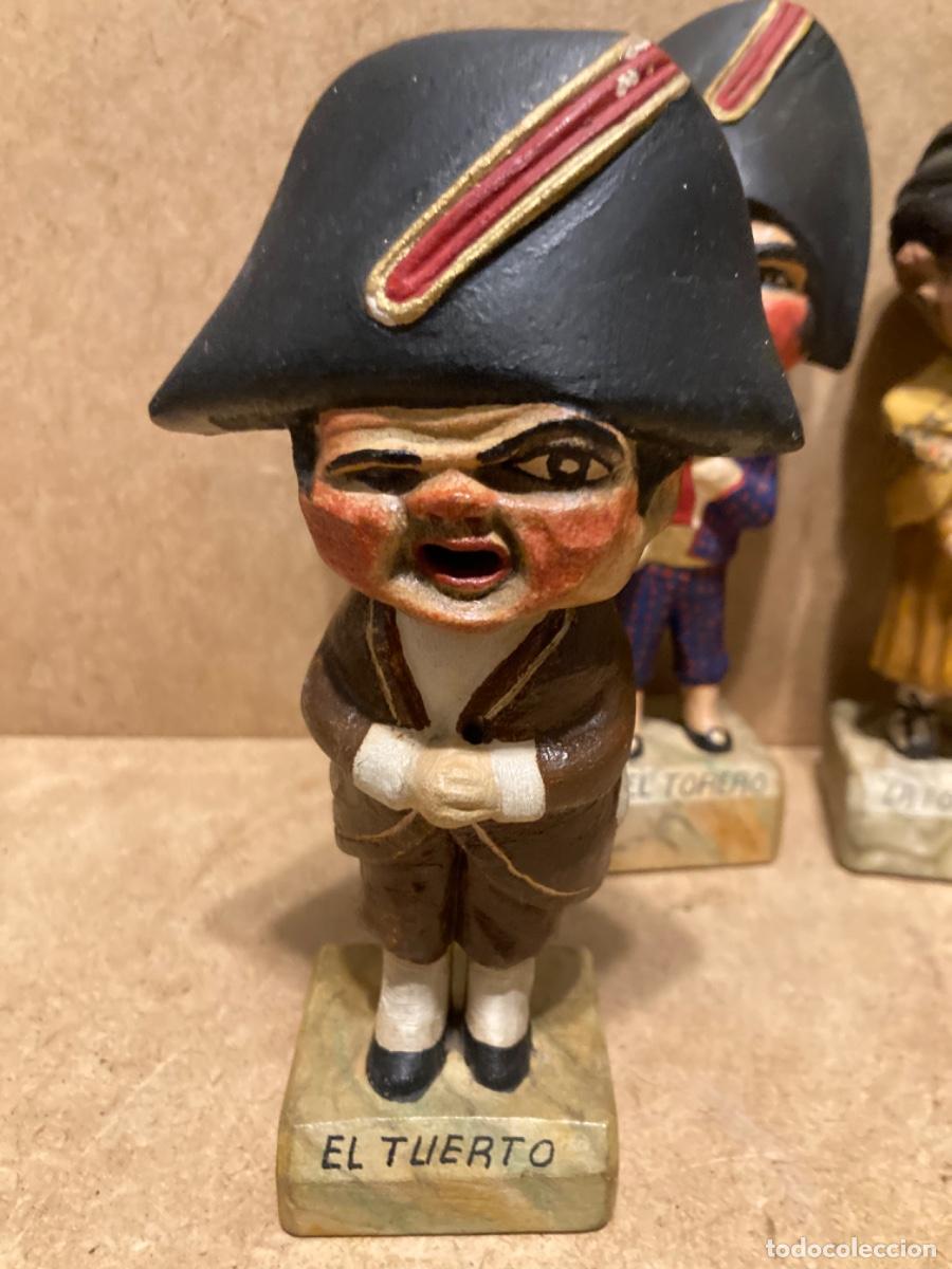 Coleccionismo: 8 Figuras de cabezudos de Zaragoza - Foto 9
